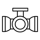 Тройники раструб-фланец с пожарной подставкой ППТРФ